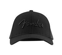 Fender® Snap Back Pick Holder Hat, Black