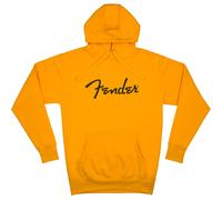 Fender Spaghetti Small Logo Zip Hoodie, BSB, M- Black Logo