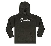 Fender SPAGHETTI LOGO HOODIE, GRAY HEATHER, XXL