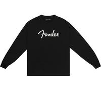 FENDER Spaghetti Logo Long-Sleeve T-Shirt, Black, L