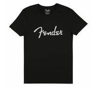 Fender Spaghetti Logo Men's T-Shirt (X-Large, Black)