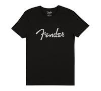 Fender Spaghetti Logo Mens Tee Black XL
