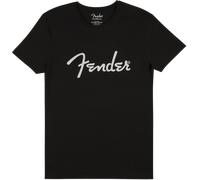 Fender Spaghetti Logo T Shirt - Black - XXL
