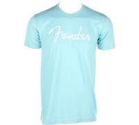 Fender Spaghetti Logo T-Shirt Daphne Blue M