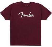 Fender Spaghetti Logo T-Shirt - Oxblood M