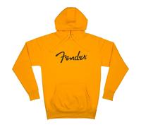 Fender Spaghetti Small Logo Zip Hoodie, BSB, M- Black Logo