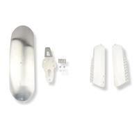Fender Splash Extender For Scrambler For 1200X For 1200XC For 1200XE 2019-2025 Motorcycle Mudguards Front High Mounted Fender Splash Guard Motorcycle Tire Wheel Fender(B-Silver and Silver)