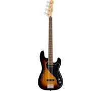 Fender Squier Paranormal Precision Bass Thinline SJ, Laurel Fingerboard, Black Pickguard, 3-Color Sunburst