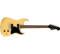 Fender Squier- Paranormal Strat-O-Sonic, Laurel Fingerboard, Black Pickguard, Vintage Blonde (0377035507)