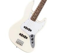 Fender Standard Jazz Bass LRL Olympic White - 4-String Electric Bass