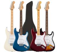 Fender Standard Stratocaster Bundle and Gig Bag or Case
