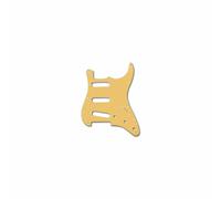 Fender Standard Stratocaster Pickguard SSS Gold Anodized - Pickguard Gold