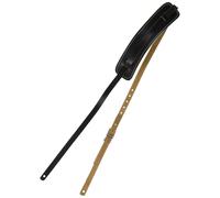 Fender Standard Vintage Leather Strap - Black. Suitable for Electric,