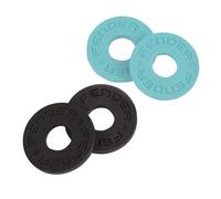 Fender Strap Blocks 4 Pack 2 Black/2 Daphne Blue