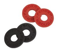 Fender Strap Blocks (4-Pack) Black and Red