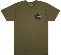 Fender Stratocaster™ 70th Anniversary Badge Tee, Olive, XXL