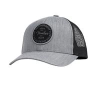 Fender Stratocaster 70th Anniversary Badge Hat, Gray Heather, One Size