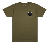 Fender Stratocaster™ 70th Anniversary Badge Tee, Olive, M