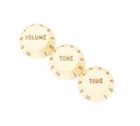 Fender Stratocaster Knobs 1 Volume 2 Tone Aged White