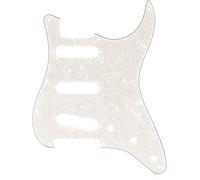 Fender Stratocaster Pickguard White Moto Pearloid 11 Hole