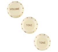 Fender Stratocaster Soft Touch Knobs Aged White