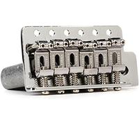 Fender Stratocaster Tremolo Bridge Assembly Chrome with Stamped Saddles
