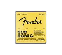 Fender SubSonic™ 7250HM Bass Strings, Nickel-Plated Steel, Long Scale, Gauges .050-.105, (4)