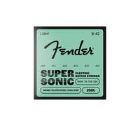 Fender Super 250 String Set - 250L (009/042) Pack of 3 Sets - Nickel-Plated Steel - Ball Ends