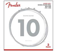 Fender Super 250R NPS Ball End Strings (.010-.046 Gauges) 3-Pack