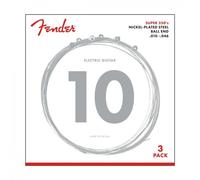 Fender Super 250R NPS Ball End Strings (.010-.046 Gauges) 3-Pack