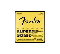 Fender Super Bullet Strings for Electric Guitar, Nickel Plated Steel,