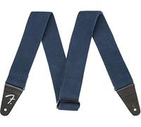 Fender SuperSoft Guitar Strap, 2in, Blue | Wide 5.1 cm padded strap, comfortable for long gigs, fits both electric and acoustic guitars, blue, adjustable length