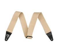 Fender SuperSoft Series Guitar Strap Adjustable from 34"""" to 58"""" Leather Ends Sand