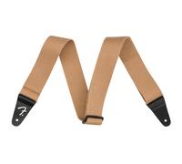 Fender SuperSoft Series Guitar Strap Adjustable from 34"""" to 58"""" Leather Ends Toffee