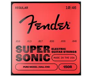 Fender SuperSonic 150R Guitar Strings Pure Nickel Ball End Gauges .010-.046