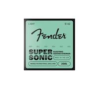 Fender Super 250 String Set - 250L (009/042) Pack of 3 Sets - Nickel-Plated Steel - Ball Ends