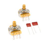 Fender Telecaster® Solid Shaft Potentiometer and Capacitor Kit, 2-Pack