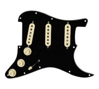 Fender Tex Mex Prewired Stratocaster Pickguard - 3-ply Black