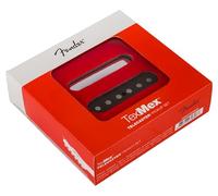 Fender Tex-Mex Tele Pickups, Set of Two Single-Coil Pickups, Overwound for Clear Bass and Crisp Highs, Alnico 5 Magnets, Rich, Vintage-style Fender Tone
