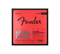 Fender 4250 Ultracore™ Guitar Strings, Nickel Plated Steel, Bullet End, 4250R Gauges .010-.046, (6) - 3 Pack