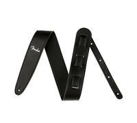 Fender® Vegan Leather Strap Leather Guitar Strap Width 6.3 cm Black
