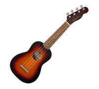 Fender Venice Soprano Uke, Walnut Fingerboard, 2-Colour Sunburst