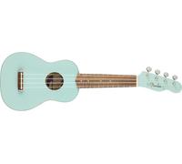Fender Venice Soprano Ukulele for Beginners, Daphne Blue