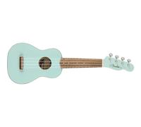 Fender Venice Soprano Ukulele, Walnut Fingerboard, Daphne Blue, Comes