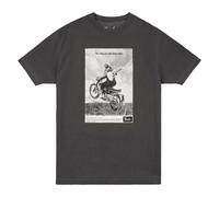 Fender Vintage Ad Biker Tee, Graphite, XXL