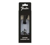 Fender® Vintage Ad Luggage Tag, Motorcycle Rider