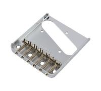 Fender Vintage Ashtray Style Telecaster Bridge with 6 Barrel Saddles (Chrome)
