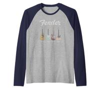 Fender Vintage Guitar Lineup Raglan Baseball Tee