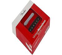 Fender Vintage Noiseless Tele Pickup Set, Hum-Cancelling, Black/Nickel | 2x noiseless single-coil pickups, vintage Tele tone without hum, drop-in upgrade, blues & classic rock, black/nickel finish