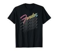 Fender Vintage Retro Stacked Fading Logo T-Shirt